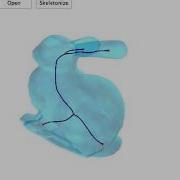 Mesh Skeletonization DEMO