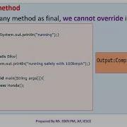 JAVA MODULE 2 TOPIC 29 FINAL KEYWORD