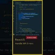 React JS Tutorial Handle API Errors Try Catch In JS React JS In Telugu React Course Learn React