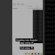 Create New Angular Application Using Angular Cli