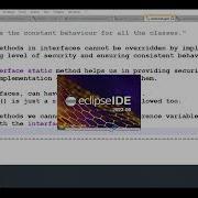 05 Java 8 Features Why Static Methods In Interfaces Real Time Examples VCUbe Srikanth