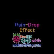 Processing Basic 3 Rain Drop Effect By 10 Random Circle