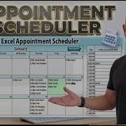 How To Create A Dynamic Appointment Scheduler In Excel Part 1