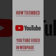 Easy Way To Embed A YouTube Video On Your Website Short Tutorial