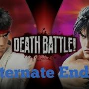 Ryu VS Jin Street Fighter VS Tekken Alternate Ending