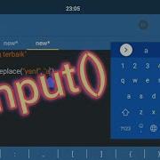 Part 5 Input Belajar Python Di Hp Android