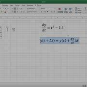 Euler S Method Using Excel And Python