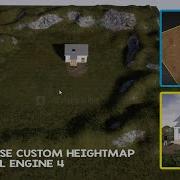 How To Use Costum Heightmap Landscape From 3Ds Max In Unreal Engine 4