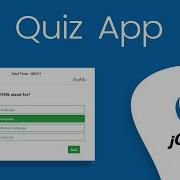 How To Create A Quiz App With Timer Using HTML CSS JavaScript Jquery Quiz Web App Using Jquery