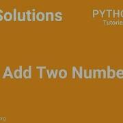 LeetCode Solutions Python 2 Add Two Numbers