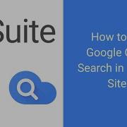 How To Use Google Cloud Search In Google Sites