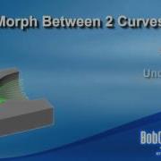 Surface Based CAD CAM Toolpath Strategy Morph Between 2 Curves BobCAD CAM