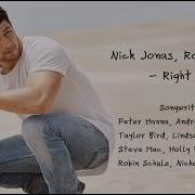 Nick Jonas Ft Robin Schulz Right Now