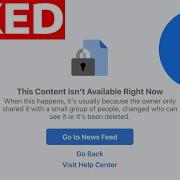 How To Fix Facebook This Content Isn T Available At The Moment Error