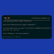 Python Geopy Get Address Using Latitude And Longitude