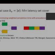 Min Sum Set Cover And Tail Bounds For Sums Of Bernoullis By Jatin Batra