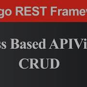 Class Based APIView In Django REST Framework Hindi