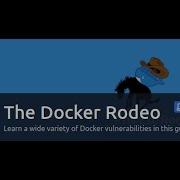 The Docker Rodeo TryHackMe