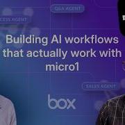 Создание рабочих процессов ИИ которые действительно работают с Micro1