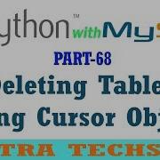 68 Deleting MySQL DataBase Tables Column Using Python Python Tutorial In Tamil