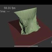 GPU Cloth Simulation With Unity And IPhone 15 Pro