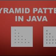 PRINT PYRAMID PATTERN IN JAVA SIMPLE AND EASY TO PRINT