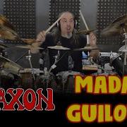 SAXON Madame Guillotine Drum Cover By Stamatis Kekes