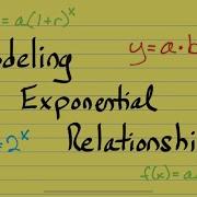 Modeling Exponential Relationships