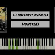 All Time Low Ft Blackbear Monsters Piano Tutorial Cover