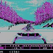 Winter Games 1986 Epyx PC DOS Gameplay