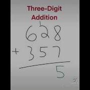Three Digit Addition With Regrouping Standard Algorithm Math Addition