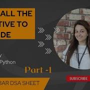 Move Negative Elements To One Side Of The Array In Python Part 1 450 Question Love Babbar Sheet