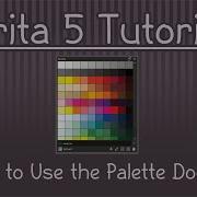 Krita 5 1 The Palette Docker