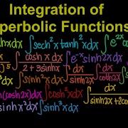 Integration Of Hyperbolic Functions Live Stream