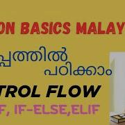 Python Basics Malayalam Conditional Statements In Python If Else Statements Decision Making Python