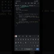 Programar Em Java Pelo Celular Java N IDE Menu De Ferramentas