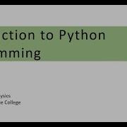 Lecture02 Computational Physics Starting With Python Data Types Operators Operator Precedence