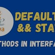 Default And Static Methods In Java 8 Interface Java 8 Interview Questions