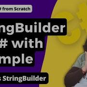StringBuilder Class In C With Example C Tutorial For Beginners