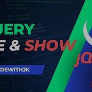 Hide And Show JQuery Effects Html Css Jquery Effects