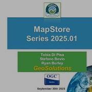 FREE Webinar MapStore 2025 01 Release