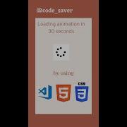 Loading Animation In 30seconds
