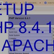 INSTALL SETUP INTEGRATE PHP IN APACHE SERVER
