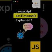 This SetTimeout Secret Will Blow Your Mind Coding Programming Javascript Coderlife Shorts