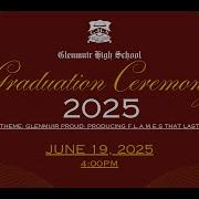 Glenmuir High School Graduation Ceremony 2025 June 19 2025 4 00 PM