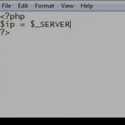 PHP Getting IP Address