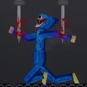 Huggy Wuggy On Torture Factory In People Playground Crazy