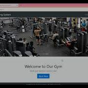 PHP MySQL Bootstrap Online Gym Management System Source Code