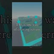 Terrain Roblox Studio Tutorial