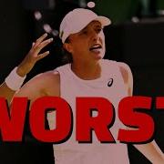 WORST Match Of WTA World No 1 Tennis